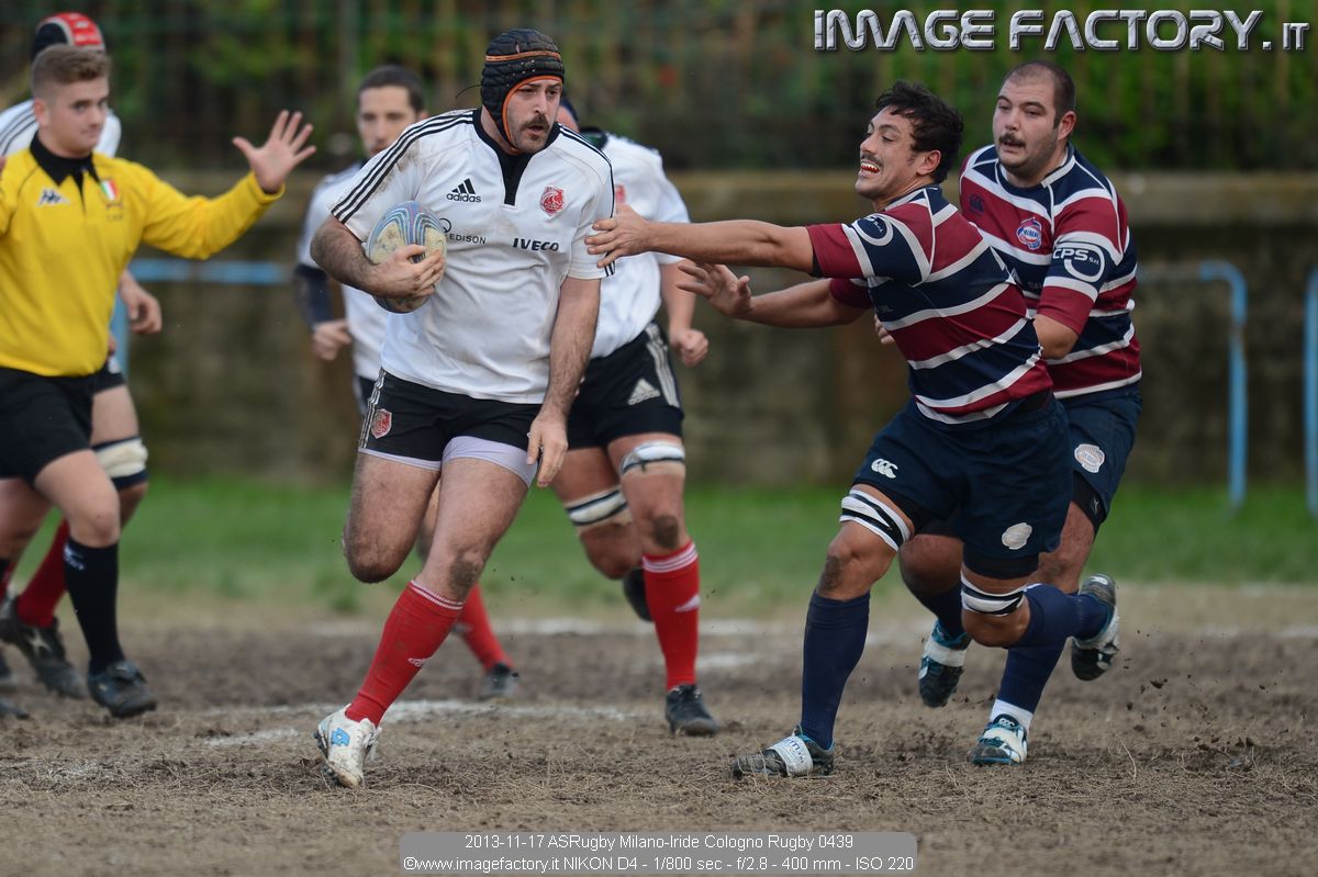 2013-11-17 ASRugby Milano-Iride Cologno Rugby 0439